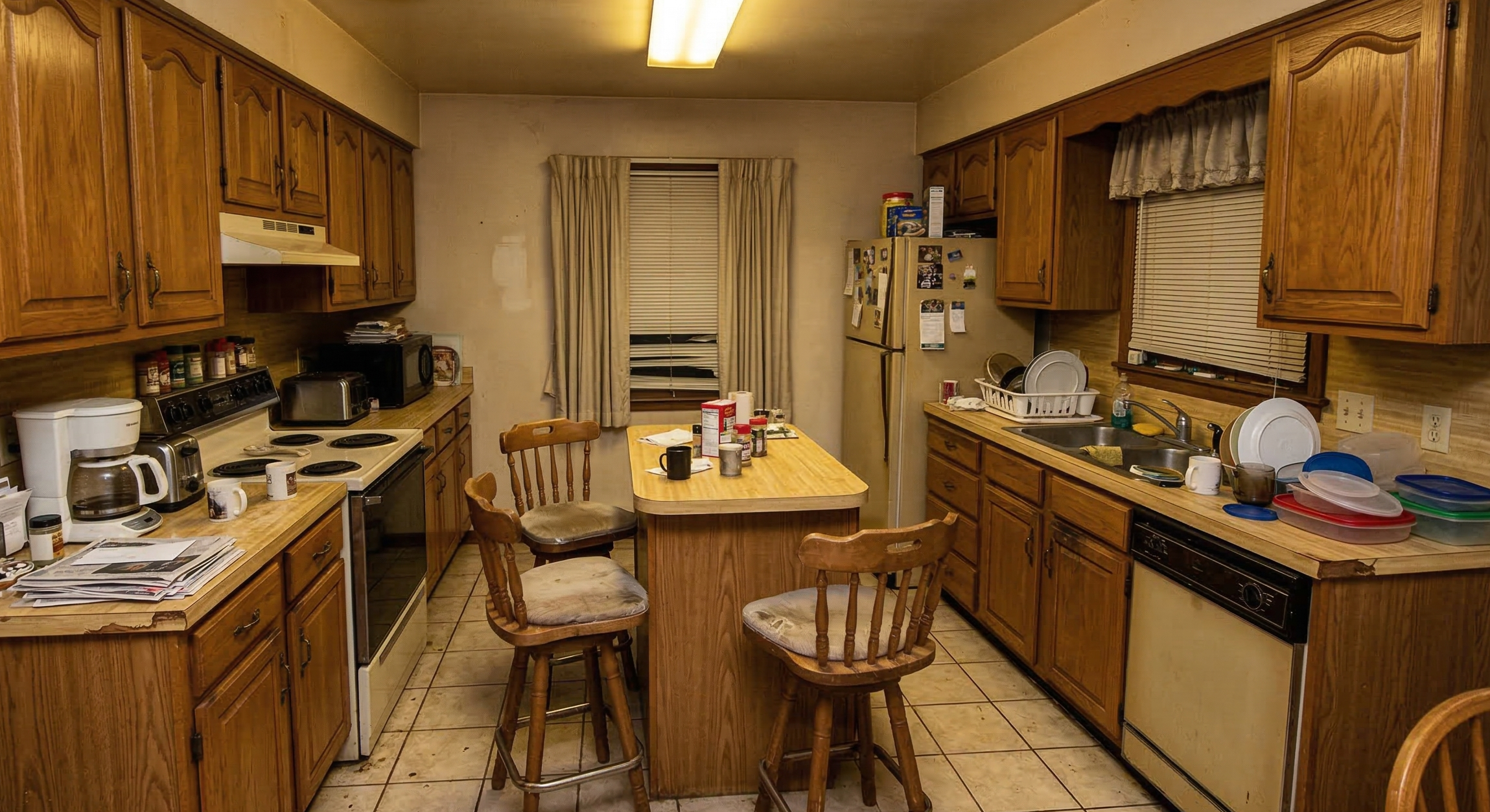 old bathroom prior to remodel