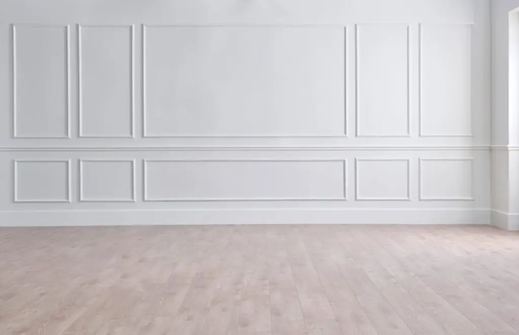 White,Classic,Wall,Background,,Brown,Parquet,Floor,,Home,Furniture,Detail,