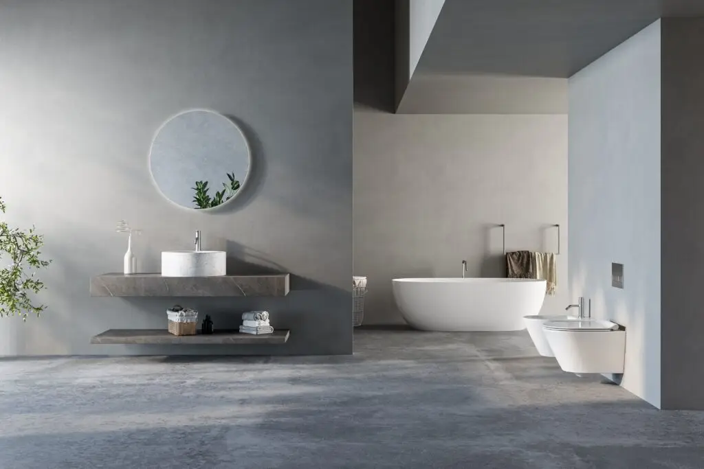 Modern,Minimalist,Bathroom,Interior,,Modern,Bathroom,Cabinet,,Sink,,Marble,Vanity,