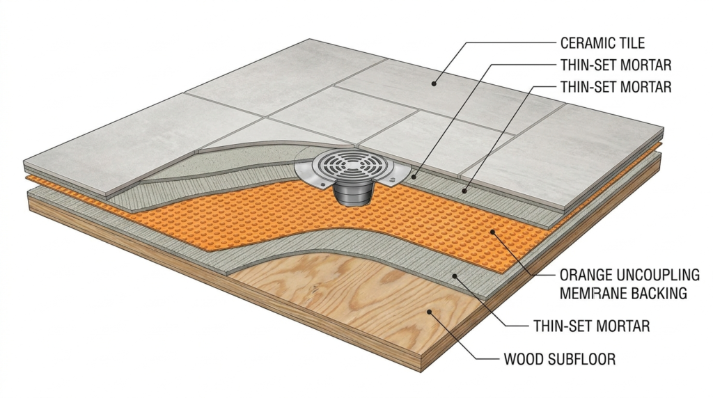 anatomy of a high performance bathroom wet room