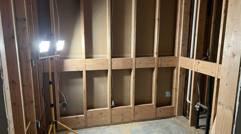 Standard building code for bathroom remodel